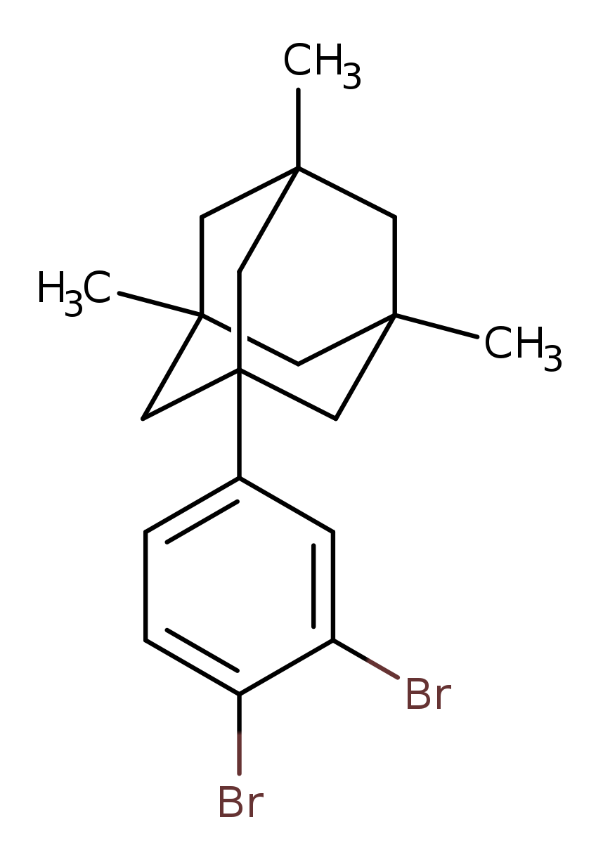 1-(3,4-dibromophenyl)-3,5,7-trimethyladamantane
