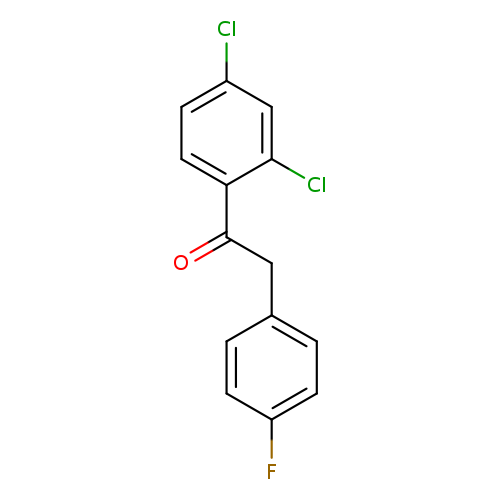 1-(2,4-Dichlorophenyl)-2-(4-fluorophenyl)ethanone