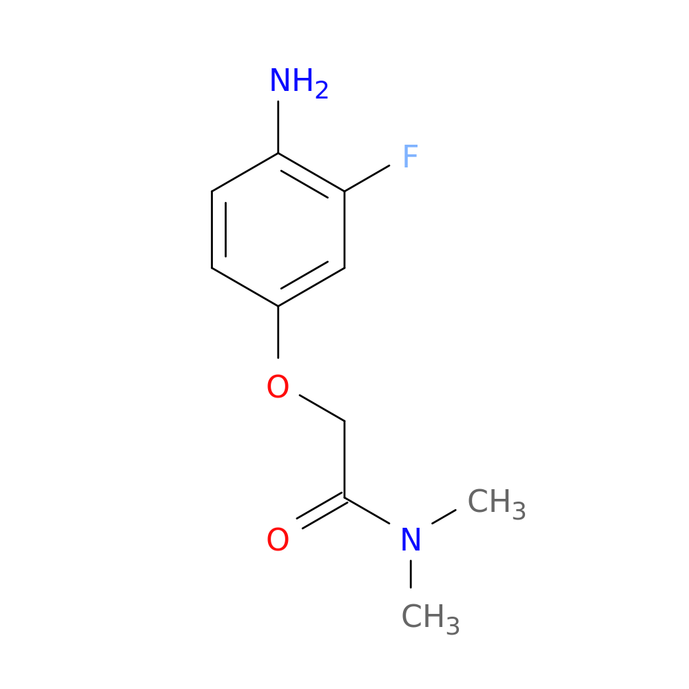 2-(4-amino-3-fluorophenoxy)-N,N-dimethylacetamide