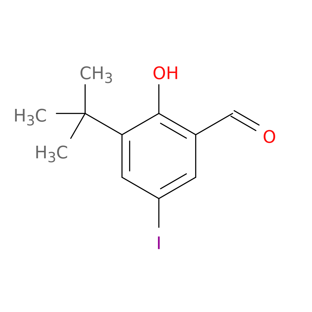 3-(tert-Butyl)-2-hydroxy-5-iodobenzaldehyde