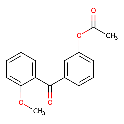 3-Acetoxy-2'-methoxybenzophenone