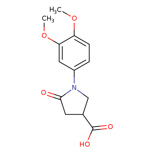 1-(3,4-dimethoxyphenyl)-5-oxopyrrolidine-3-carboxylic acid