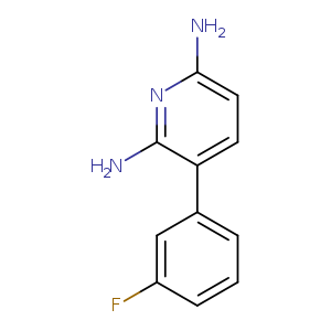 3-(3-Fluorophenyl)pyridine-2,6-diamine