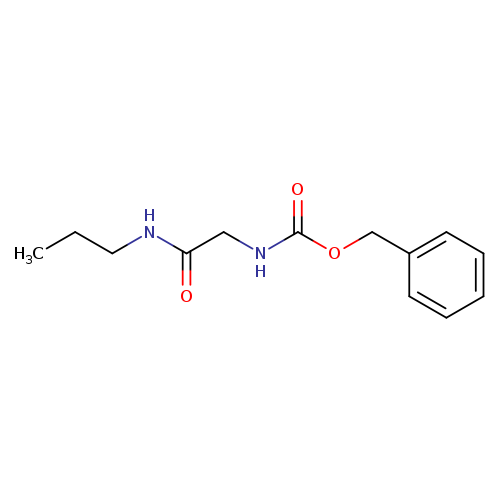 Benzyl N-[(propylcarbamoyl)methyl]carbamate