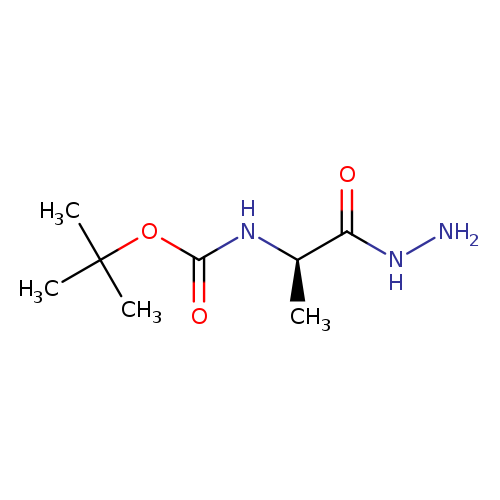 D-Alanine, N-[(1,1-dimethylethoxy)carbonyl]-, hydrazide (9CI)