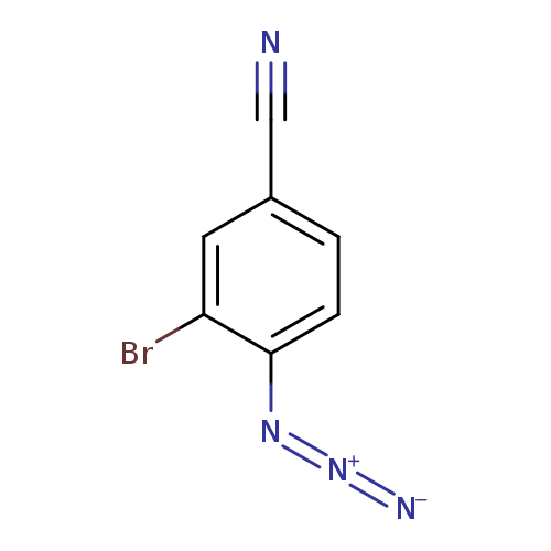 4-azido-3-bromobenzonitrile