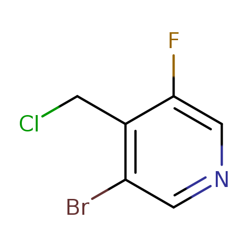 3-Bromo-4-(chloromethyl)-5-fluoropyridine