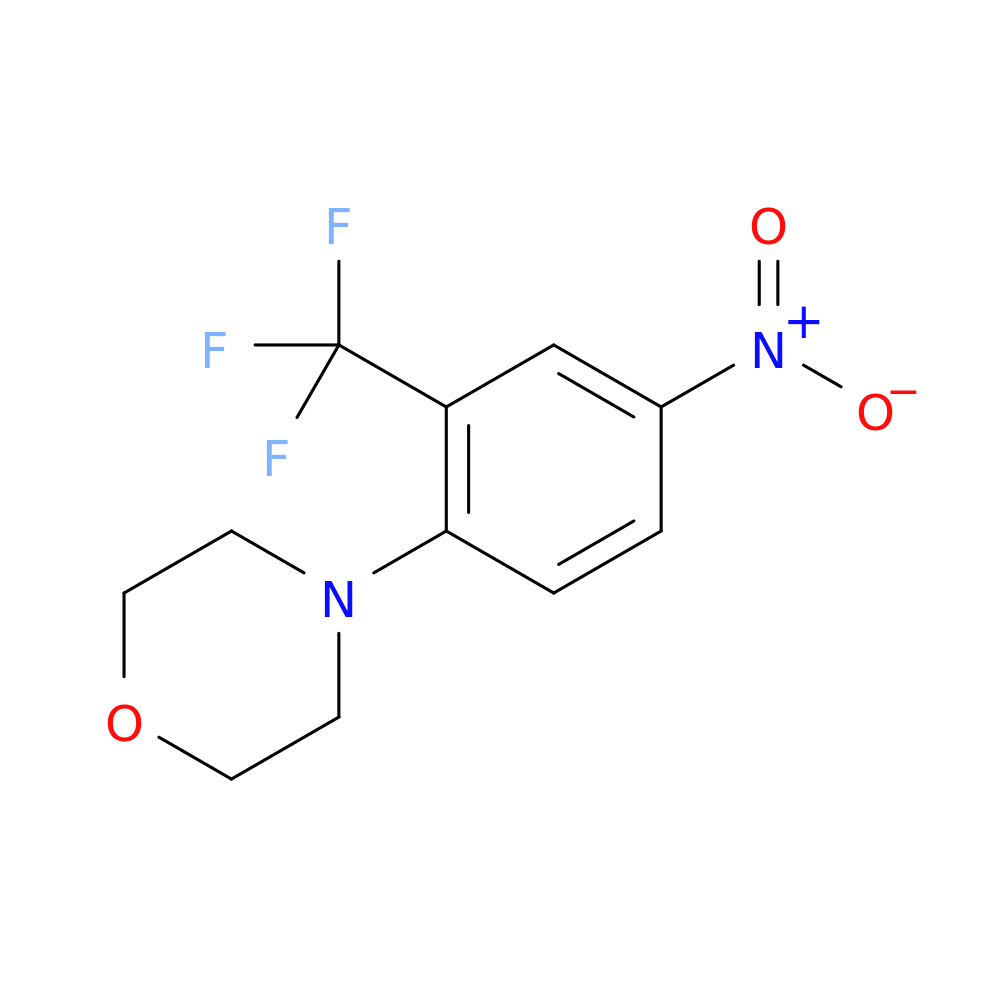 2-Morpholino-5-nitrobenzotrifluoride