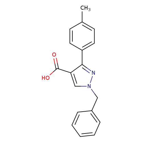 1-benzyl-3-(4-methylphenyl)-1H-pyrazole-4-carboxylic acid