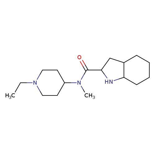 N-(1-ethylpiperidin-4-yl)-N-methyl-octahydro-1H-indole-2-carboxamide