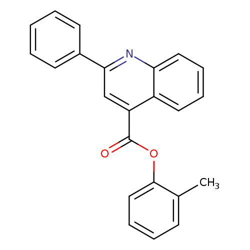 2-methylphenyl 2-phenyl-4-quinolinecarboxylate