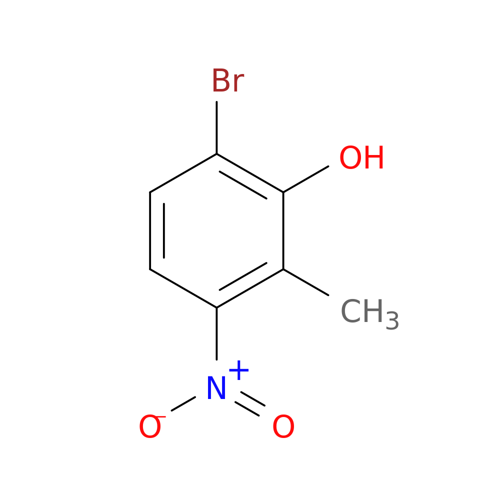 6-bromo-2-methyl-3-nitrophenol