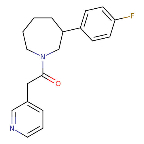 1-[3-(4-fluorophenyl)azepan-1-yl]-2-(pyridin-3-yl)ethan-1-one
