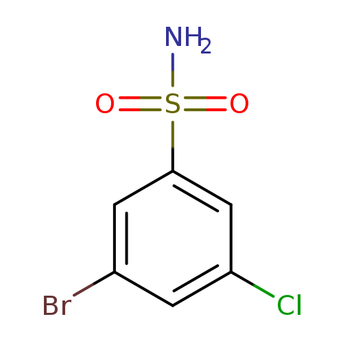3-bromo-5-chlorobenzene-1-sulfonamide