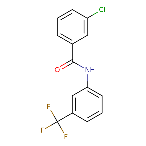3-chloro-N-[3-(trifluoromethyl)phenyl]benzamide
