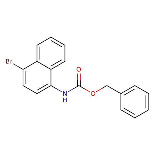 1-(Cbz-Amino)-4-bromonaphthalene