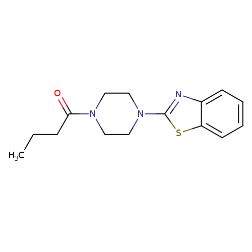 1-[4-(1,3-benzothiazol-2-yl)piperazin-1-yl]butan-1-one