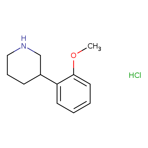 3-(2-Methoxyphenyl)piperidine hydrochloride
