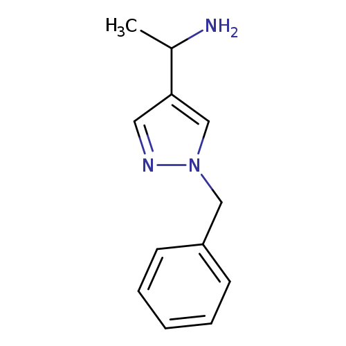 1-(1-benzyl-1H-pyrazol-4-yl)ethan-1-amine