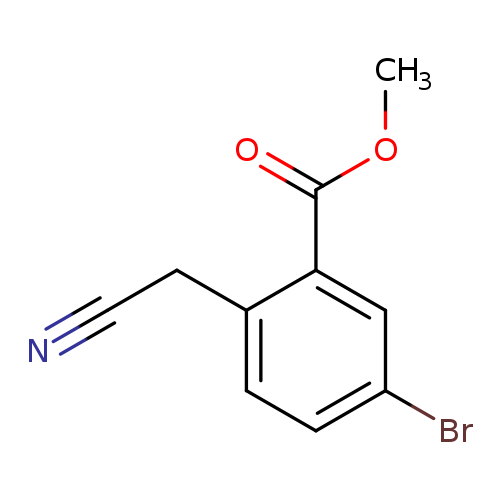 Methyl 5-bromo-2-(cyanomethyl)benzoate