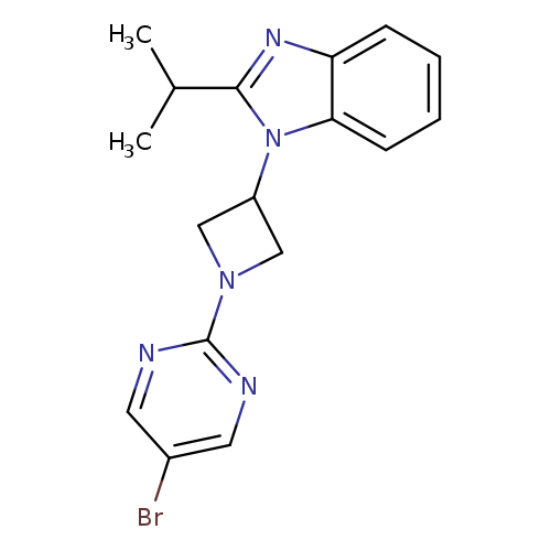 1-[1-(5-bromopyrimidin-2-yl)azetidin-3-yl]-2-(propan-2-yl)-1H-1,3-benzodiazole