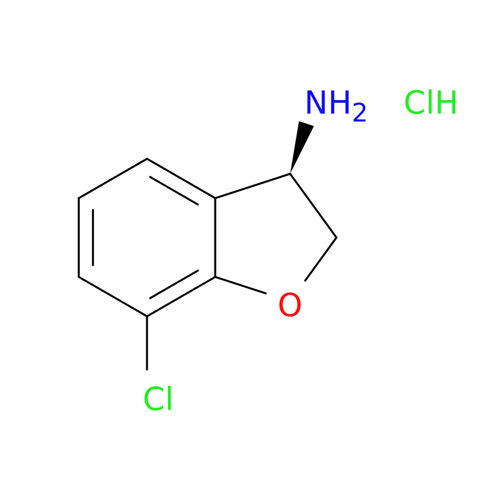 (R)-7-Chloro-2,3-dihydrobenzofuran-3-amine hydrochloride