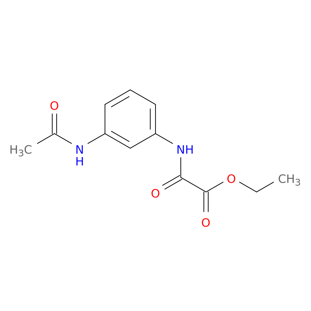 ETHYL ([3-(ACETYLAMINO)PHENYL]AMINO)(OXO)ACETATE