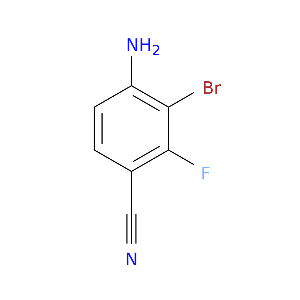 4-Amino-3-bromo-2-fluorobenzonitrile