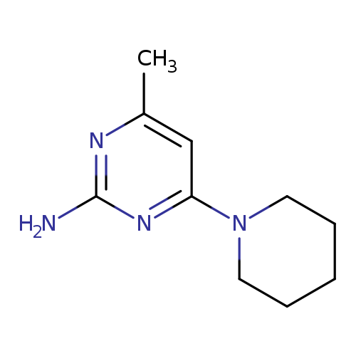 2-Amino-4-piperidino-6-methylpyrimidine