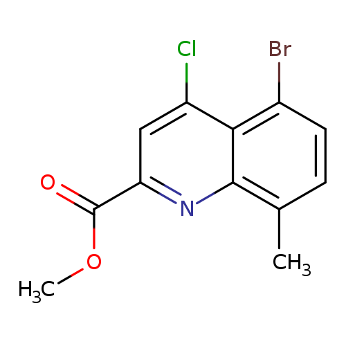 Methyl 5-bromo-4-chloro-8-methylquinoline-2-carboxylate