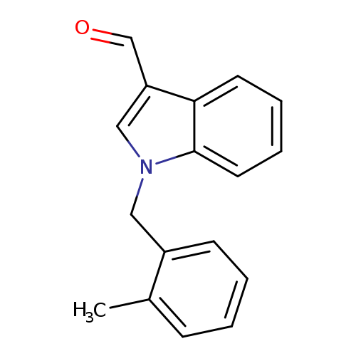 1-(2-Methylbenzyl)-1h-indole-3-carbaldehyde