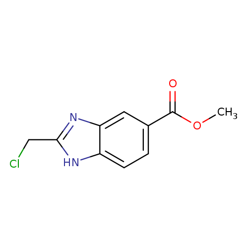 Methyl 2-(chloromethyl)-1h-benzimidazole-5-carboxylate hydrochloride