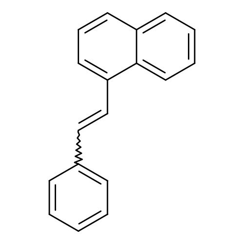 Naphthalene, 1-(2-phenylethenyl)-