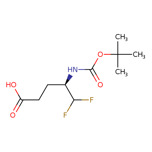 (4R)-4-{[(tert-butoxy)carbonyl]amino}-5,5-difluoropentanoicacid