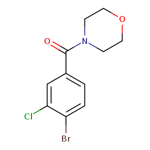 4-(4-Bromo-3-chlorobenzoyl)morpholine