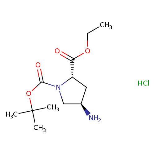(2S,4R)-1-tert-Butyl 2-ethyl 4-aminopyrrolidine-1,2-dicarboxylate hydrochloride