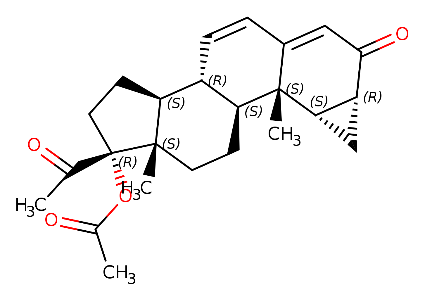 17-Hydroxy-1a,2a-methylenepregna-4,6-diene-3,20-dione acetate