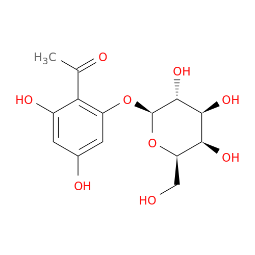 1-[2,4-dihydroxy-6-[(2S,3R,4S,5R,6R)-3,4,5-trihydroxy-6-(hydroxymethyl)oxan-2-yl]oxy-phenyl]ethanone