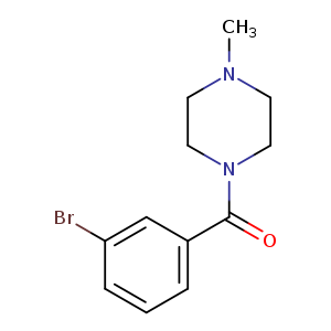 (3-Bromophenyl)(4-methylpiperazin-1-yl)methanone