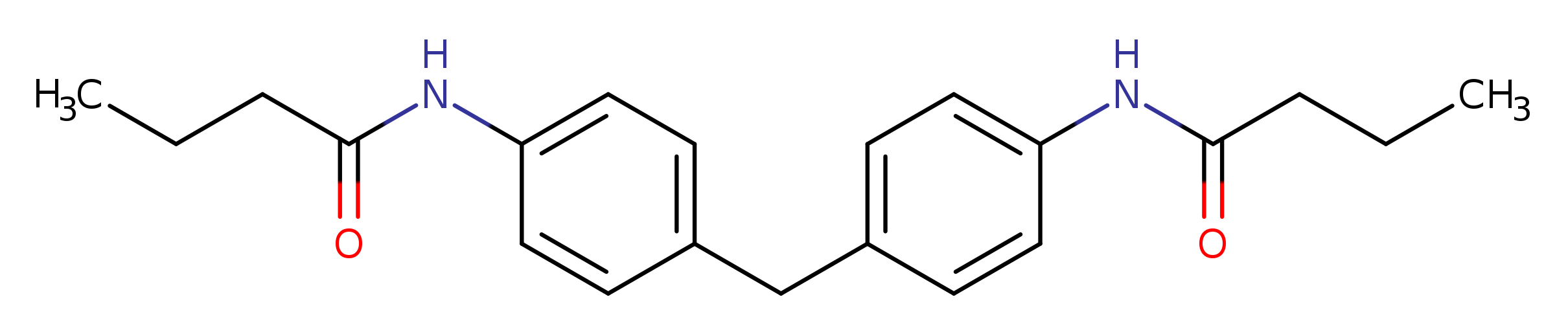 N-{4-[(4-butanamidophenyl)methyl]phenyl}butanamide