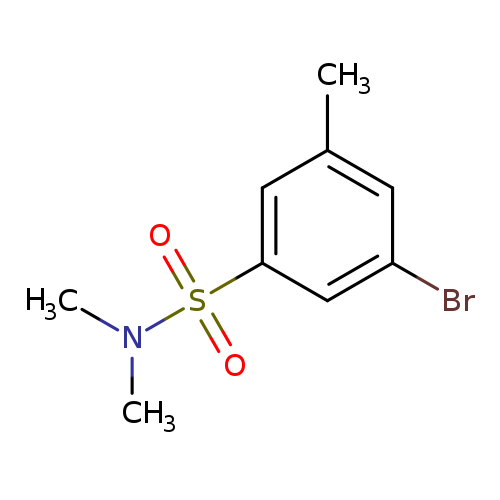 N,N-Dimethyl 3-bromo-5-methylbenzenesulfonamide