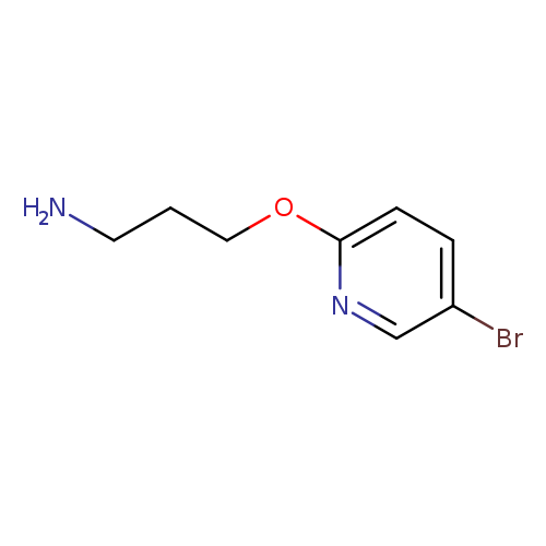 3-[(5-bromopyridin-2-yl)oxy]propan-1-amine