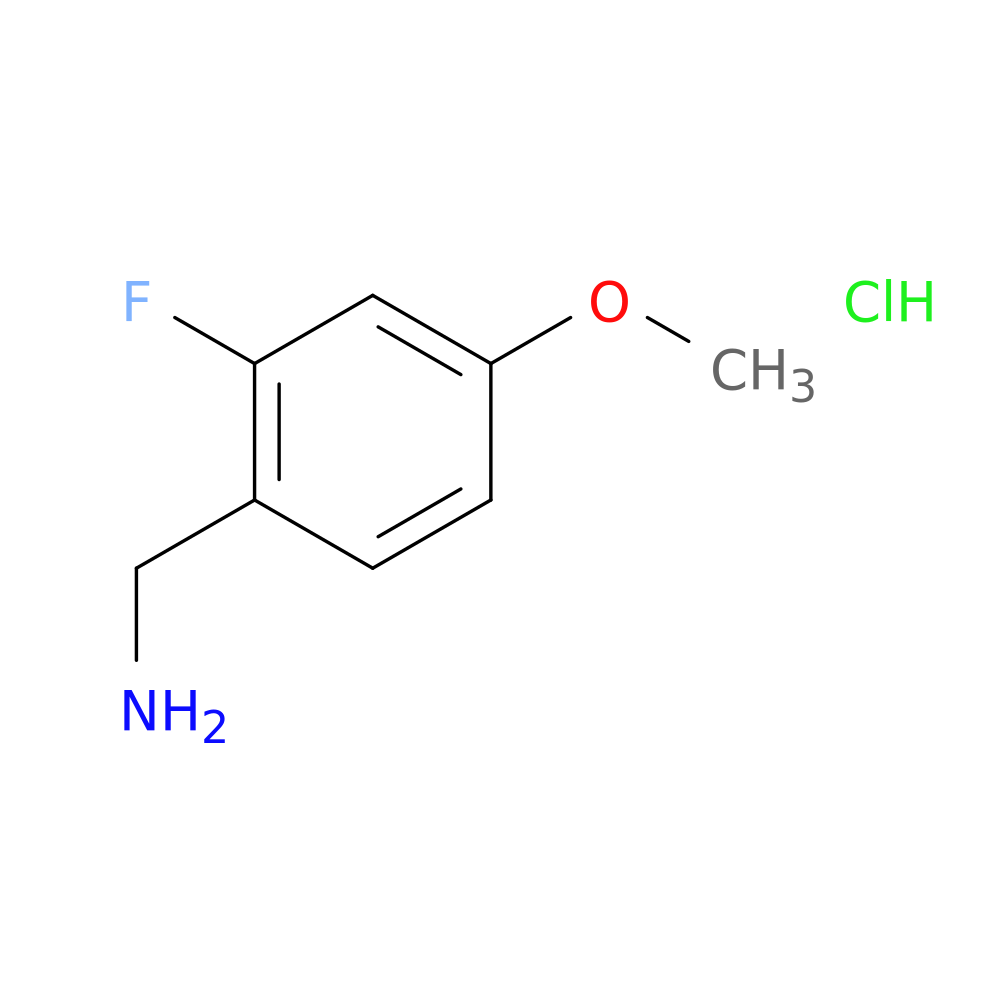 (2-Fluoro-4-methoxyphenyl)methanamine hydrochloride