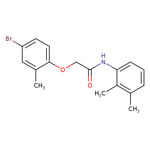 2-(4-bromo-2-methylphenoxy)-N-(2,3-dimethylphenyl)acetamide