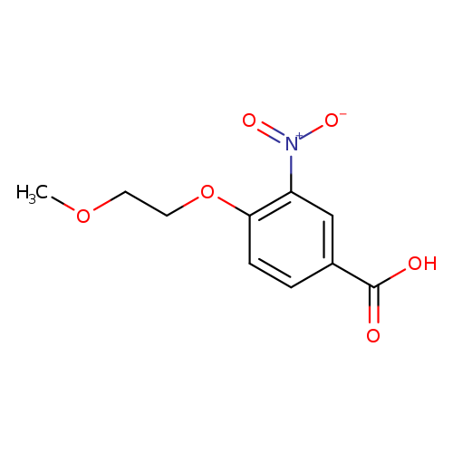 4-(2-Methoxyethoxy)-3-nitrobenzoic acid