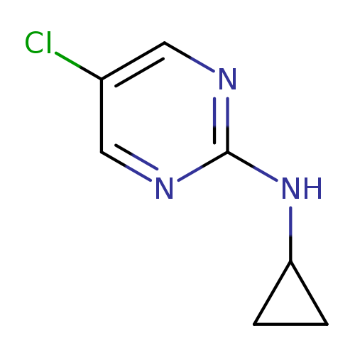 2-Pyrimidinamine, 5-chloro-N-cyclopropyl-