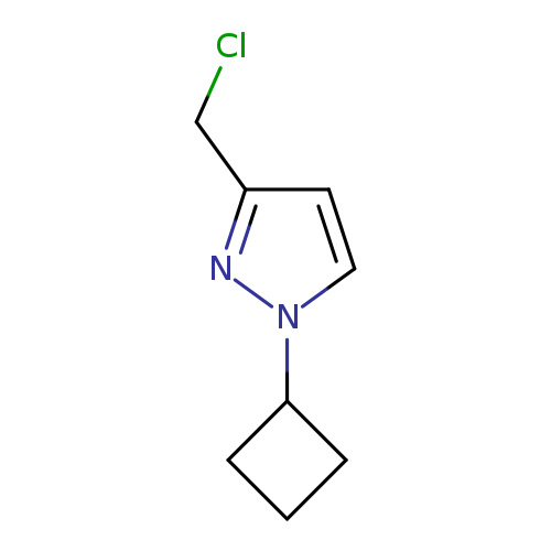 3-(chloromethyl)-1-cyclobutyl-1H-pyrazole