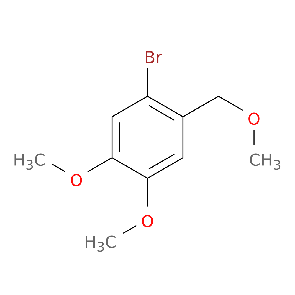 1-Bromo-4,5-dimethoxy-2-(methoxymethyl)benzene