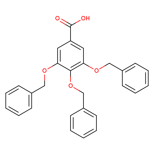 Benzoic acid, 3,4,5-tris(phenylmethoxy)-