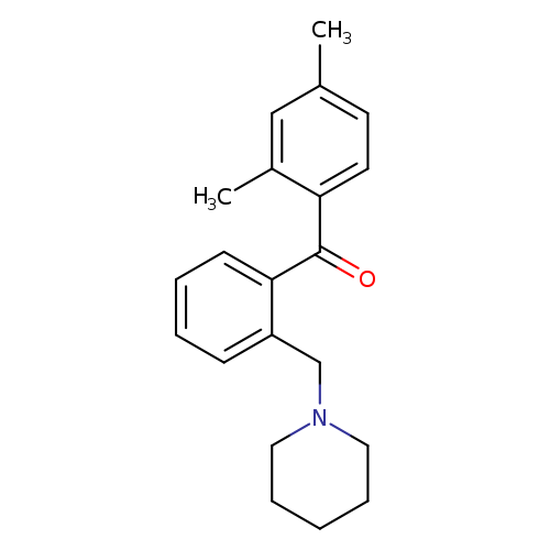 2,4-Dimethyl-2'-piperidinomethyl benzophenone